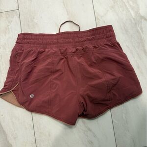 Lululemon Reversible Short size 8 two in one!